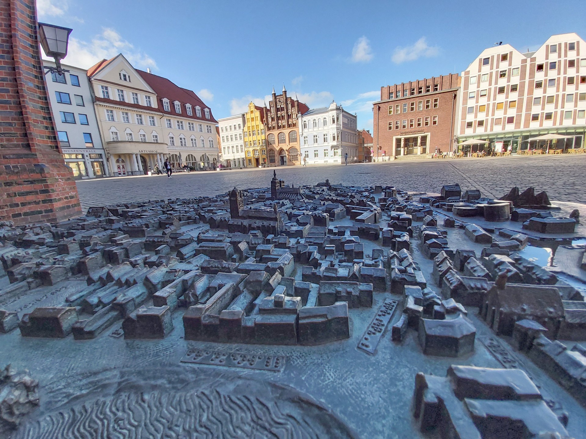 Das Tastmodell der Stralsunder Altstadt