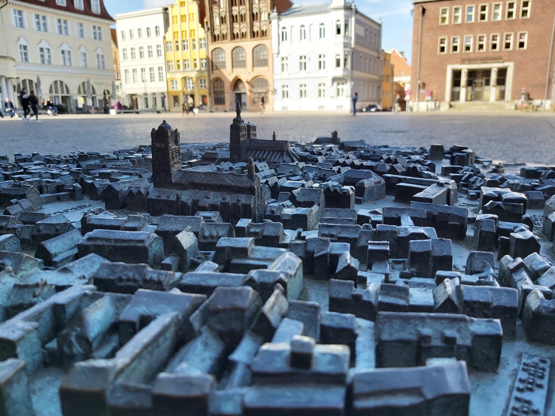 Das Tastmodell der Stralsunder Altstadt
