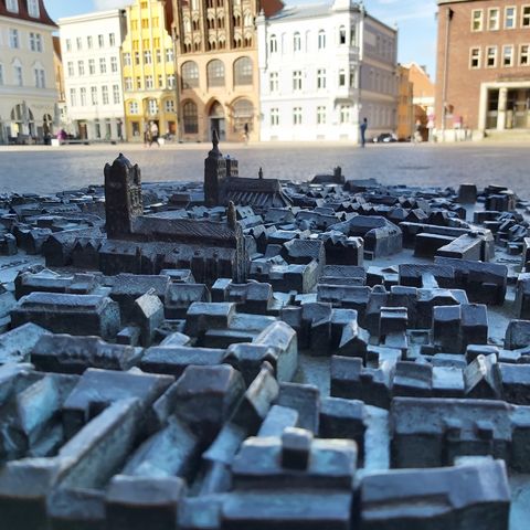 Das Tastmodell der Stralsunder Altstadt