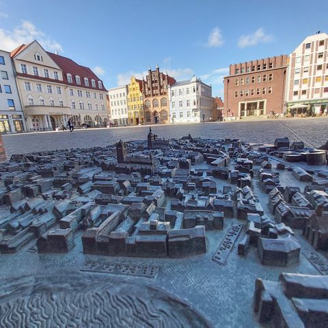 Das Tastmodell der Stralsunder Altstadt